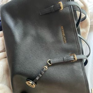 Black MK large tote